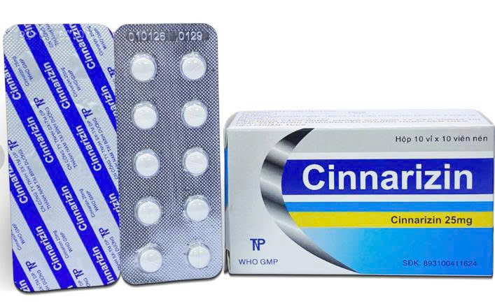 CINNARIZIN (Nén tròn, H/200v)
